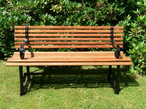 Classic garden bench
