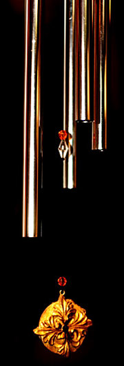 A set of small windchimes